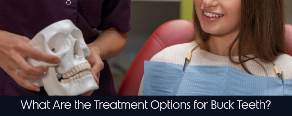 what are the treatment options for buck teeth