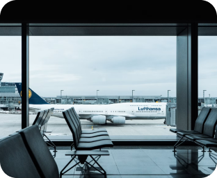 Airport travel for international dental patients