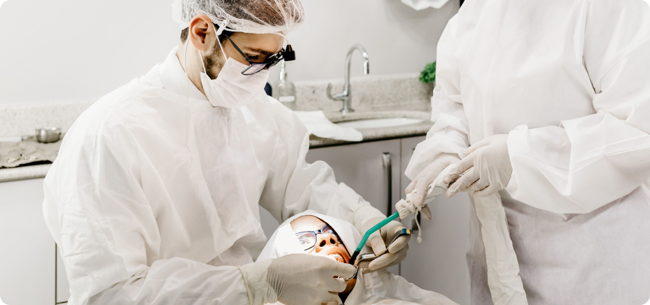 Dental consultation and treatment video